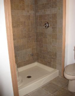 finished basement with steam shower Mt Prospect Illinois